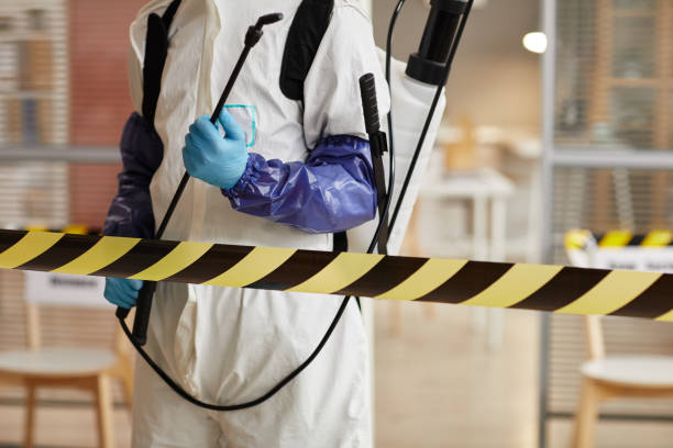 Professional Infectious Disease Decontamination technician working in Rush Valley, UT